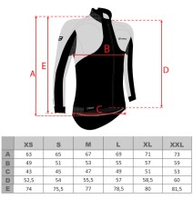 Bliuzonas FORCE X100 Winter (juoda/fluorescentinė) XXL