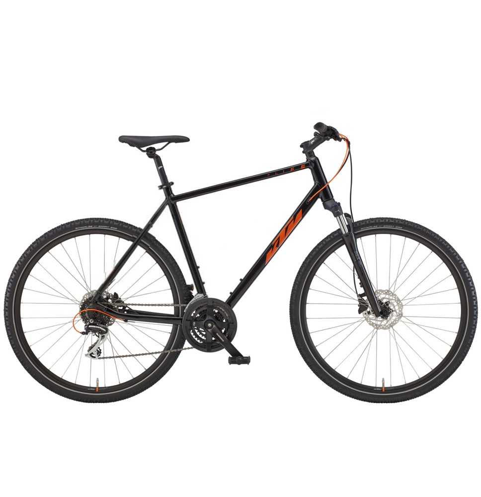 KTM X-Life TRACK 28" 24G dydis 24" (60cm) (juoda)