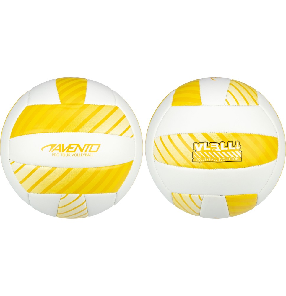 Kamuolys tinkl beach leisure AVENTO 16VF Yellow/White