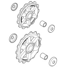 Galinio perjungėjo ratukai SHIMANO RD-M310