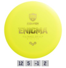 Diskgolfo diskas Distance Driver NEO ENIGMA Evolution Yellow