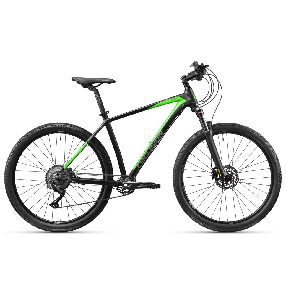 Cyclision Corph 3 29" 10G dydis 19" (48cm) (juoda/žalia)