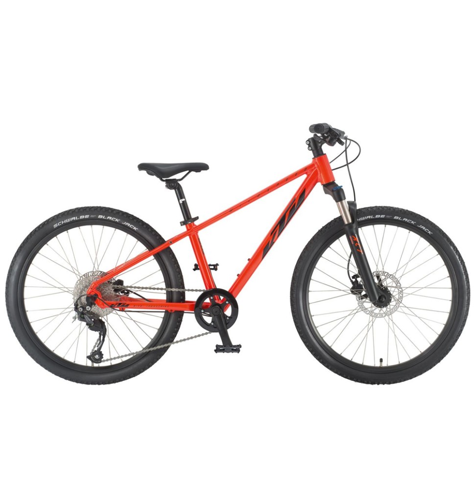 KTM WILD SPEED DISC 24" 9G dydis 13,5" (34cm) (oranžinė)