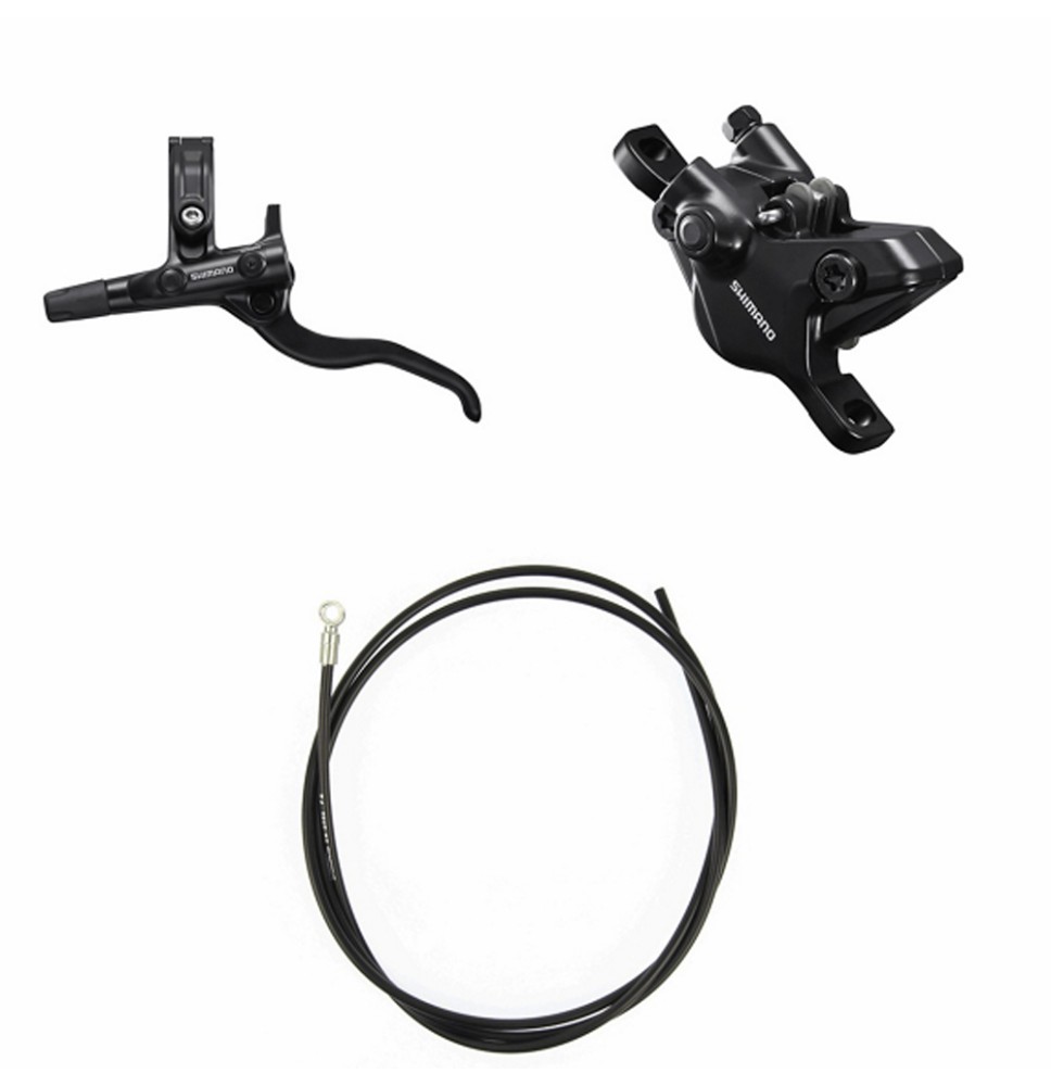 Priekinių diskinių stabdžių komplektas SHIMANO BL-M4100 (juodas)