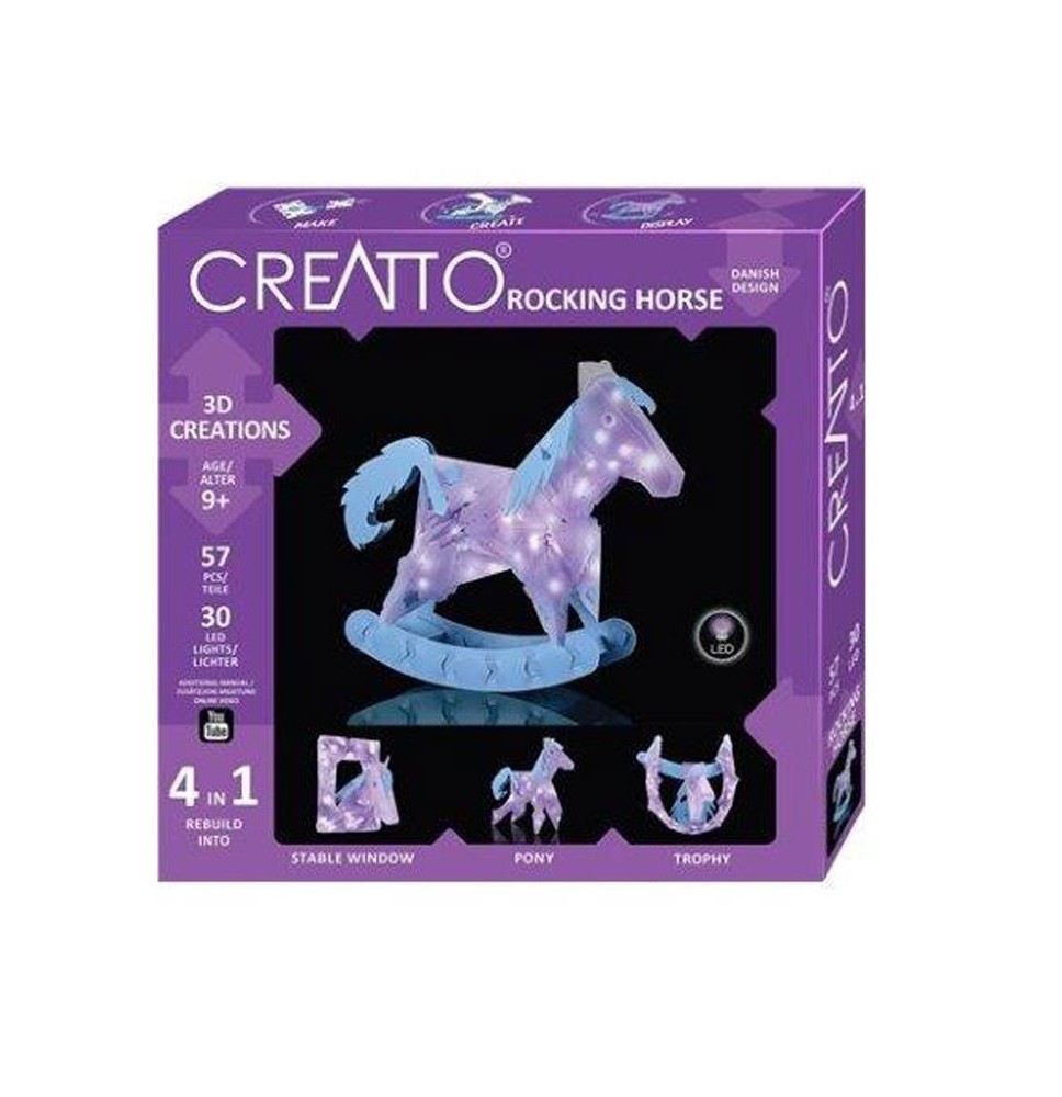 Lavinamasis rinkinys CREATTO HORSE FRIEND 9+