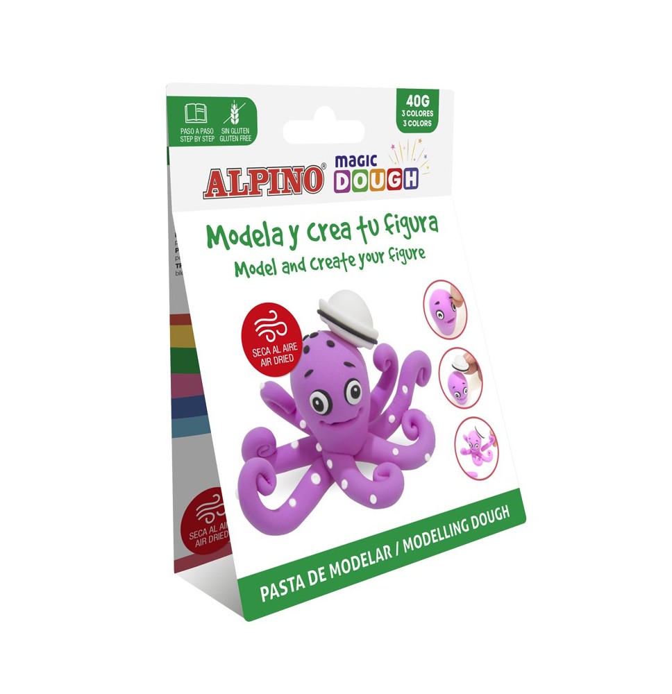 Modelinas ALPINO Magic Dough ANIMALS