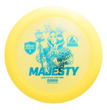 Diskgolfo diskas Distance Driver MAJESTY Active premium Yellow