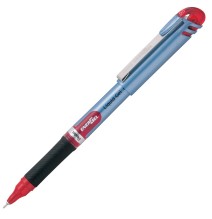 Gelinis rašiklis PENTEL ENERGEL BLN15, 0,5 mm., raudona