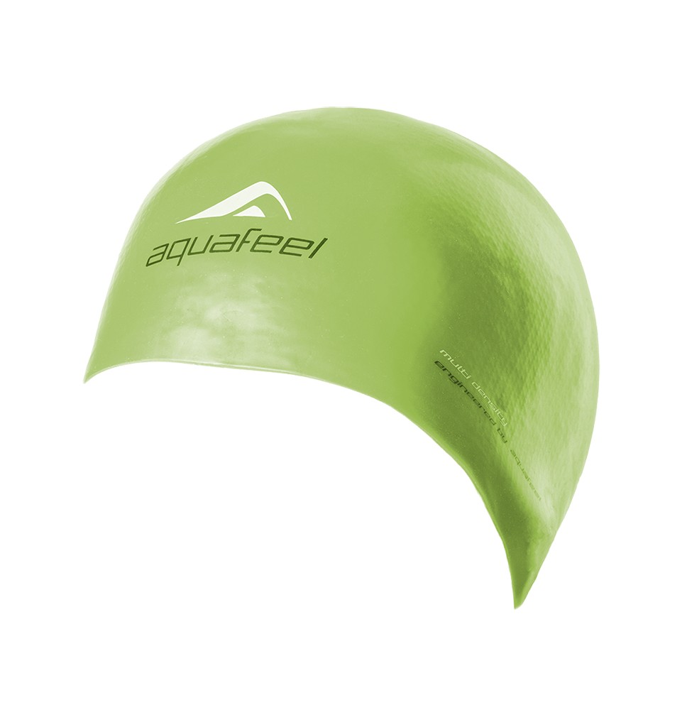 Kepuraitė plauk. unisex silikon. AQUAFEEL 3046 61 neon green