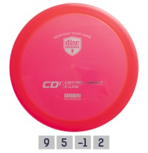 Diskgolfo diskas Distance Driver C-LINE CD1 Red