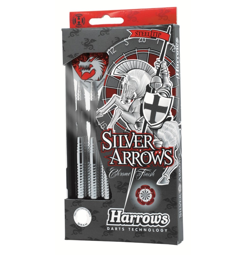 Darts strėlytės steeltip SILVER ARROWS 3x20gK