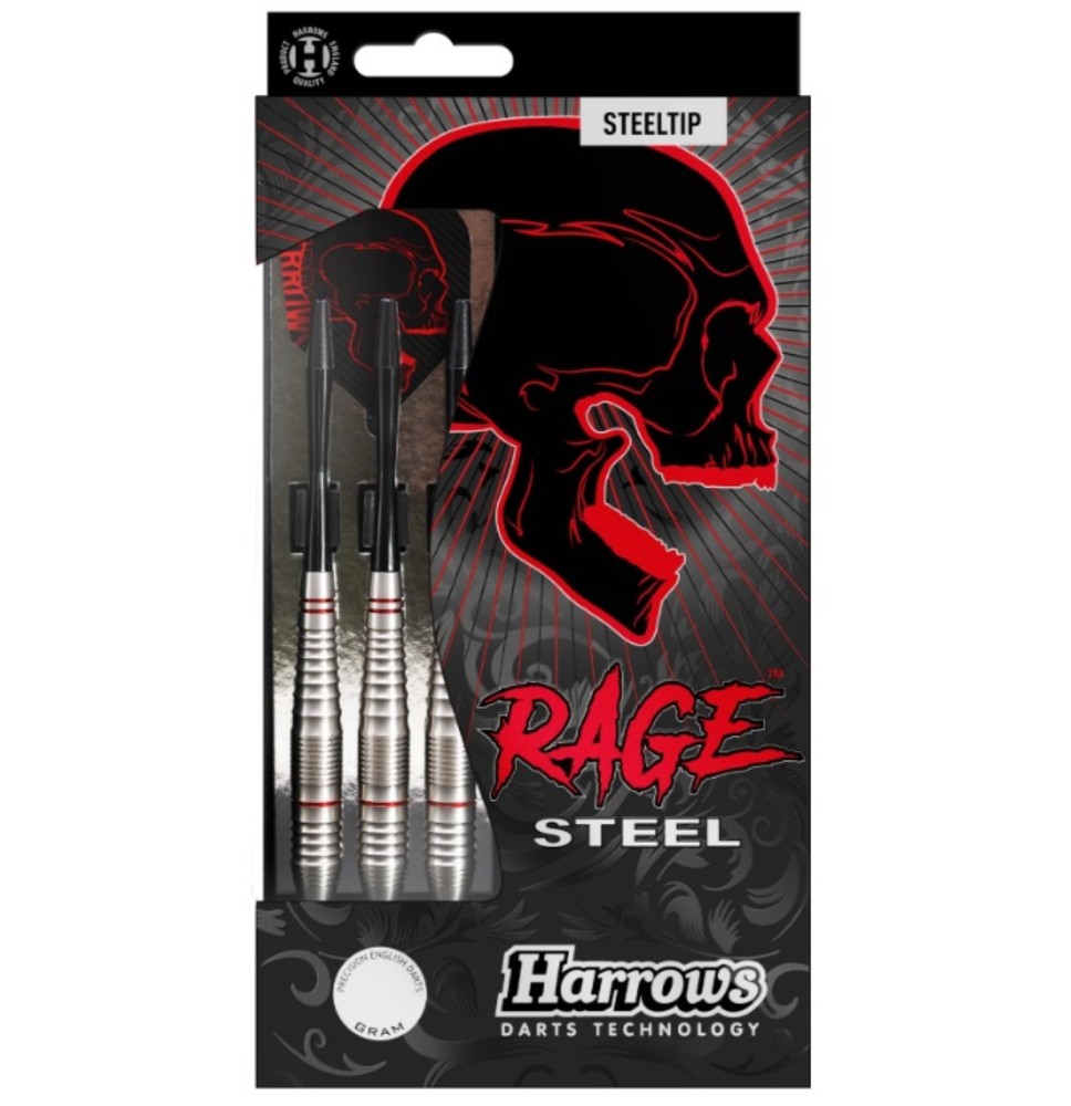 Darts strėlytės steeltip RAGE 3x22g