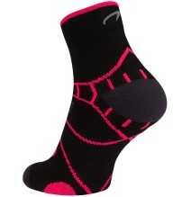 Kojinės unisex AVENTO 74OT ZWR 35-38 Black/Pink