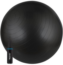 Gimnast. kamuolys 65cm AVENTO 42OD +pompa Black