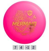 Diskgolfo diskas Fairway Driver MERMAID neskęstantis Pink