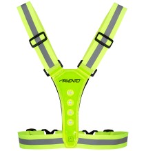 Liemenė AVENTO Reflective LED 74OW Fluorescent yellow