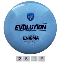 Diskgolfo diskas Distance Driver Lux Vapor ENIGMA Evolution Blue