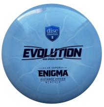 Diskgolfo diskas Distance Driver Lux Vapor ENIGMA Evolution Blue