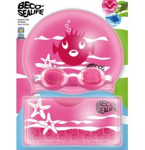 Plauk. rinkinys BECO SEALIFE 96054 4 pink