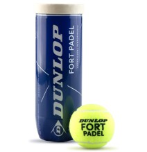 Padel kamuoliukai Dunlop FORT PADEL FIP 3-pet