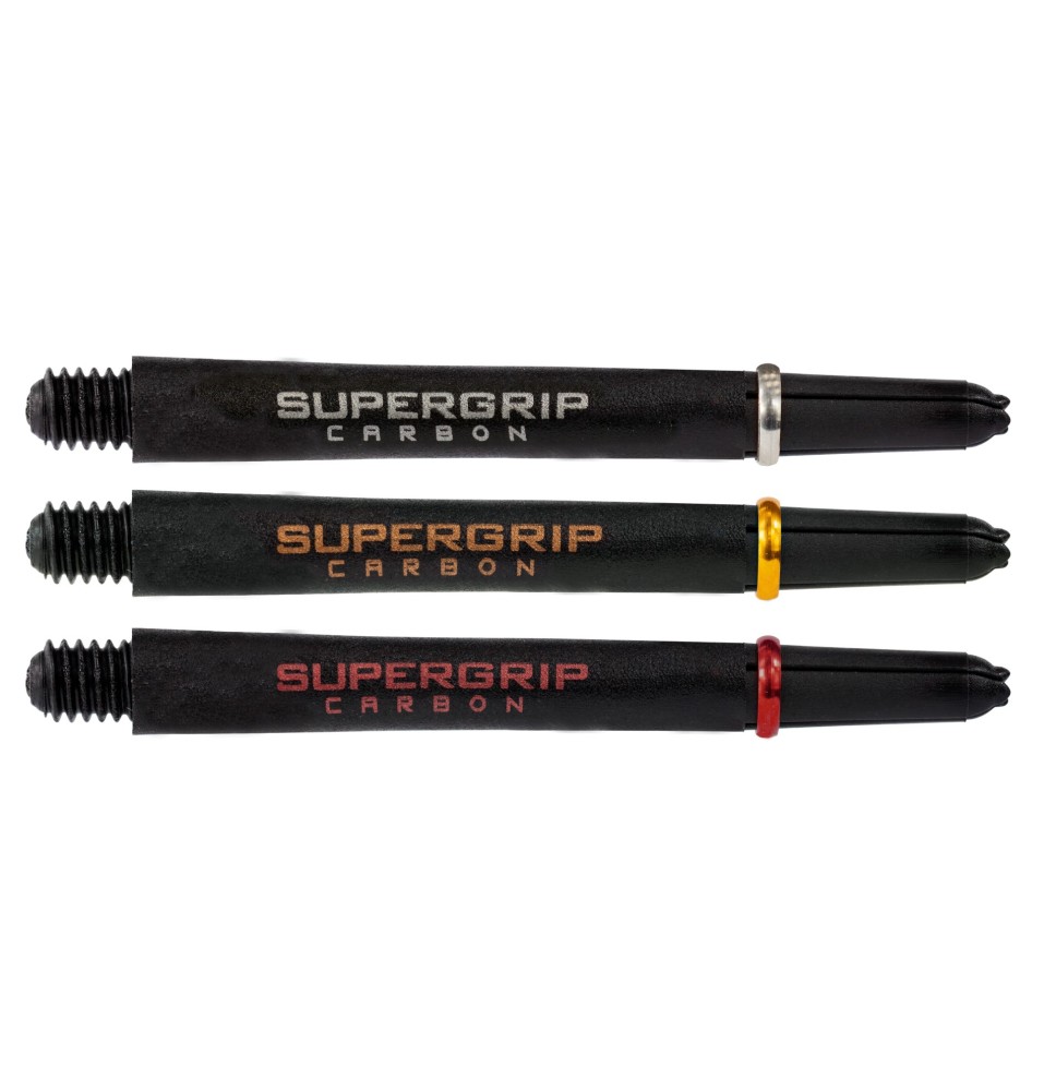 Darts koteliai SUPERGRIP CARBON Medi 47mm 3vnt as.