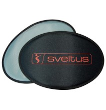 Aerobikos įrankis SVELTUS gliding pads 2vnt. Black