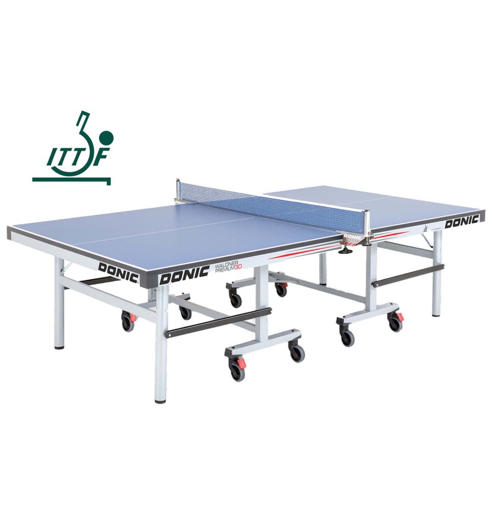 Teniso stalas indoor 30mm Waldner Premium 30 ITTF Blue +2dėžės