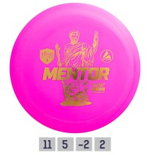 Diskgolfo diskas Distance Driver MENTOR Active Pink