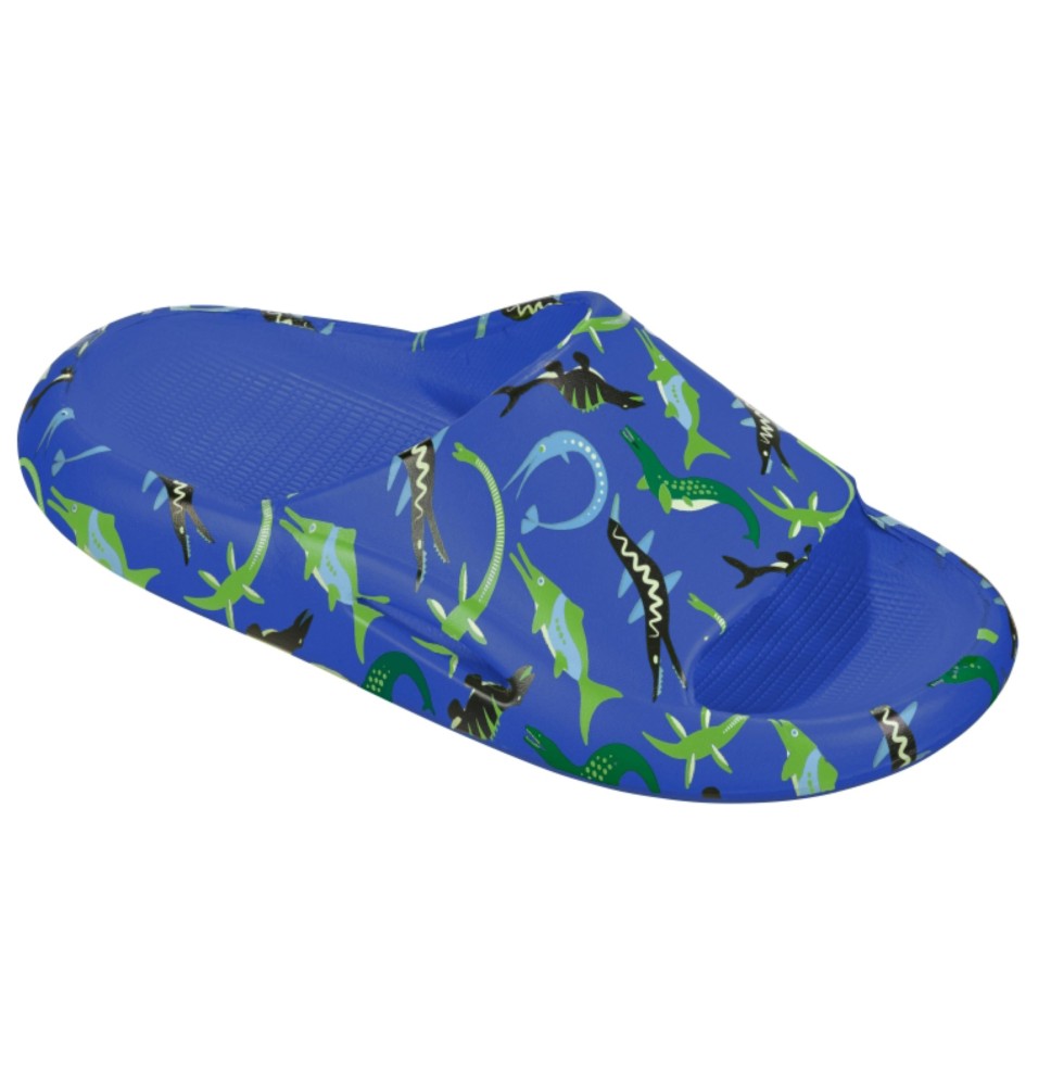 Šlepetės vaik. BECO OCEAN DINOS 9275 6 22/23 blue