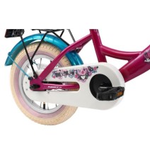 Dviratis BIKESTAR Classic 12" plieninis Berry