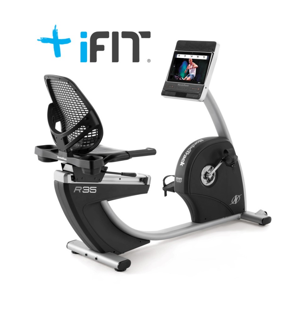 Dviratis treniruoklis horizontalus NORDICTRACK R35 + iFit 1 metų narystė