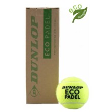 Padel kamuoliukai Dunlop ECO PADEL 3-box