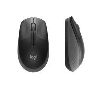 Logitech M190 Full-Size Belaidė pelė, RF Wireless, 1000 DPI, Charcoal