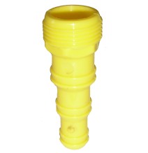 Adapteris PVC M3/4 3-jų dalių