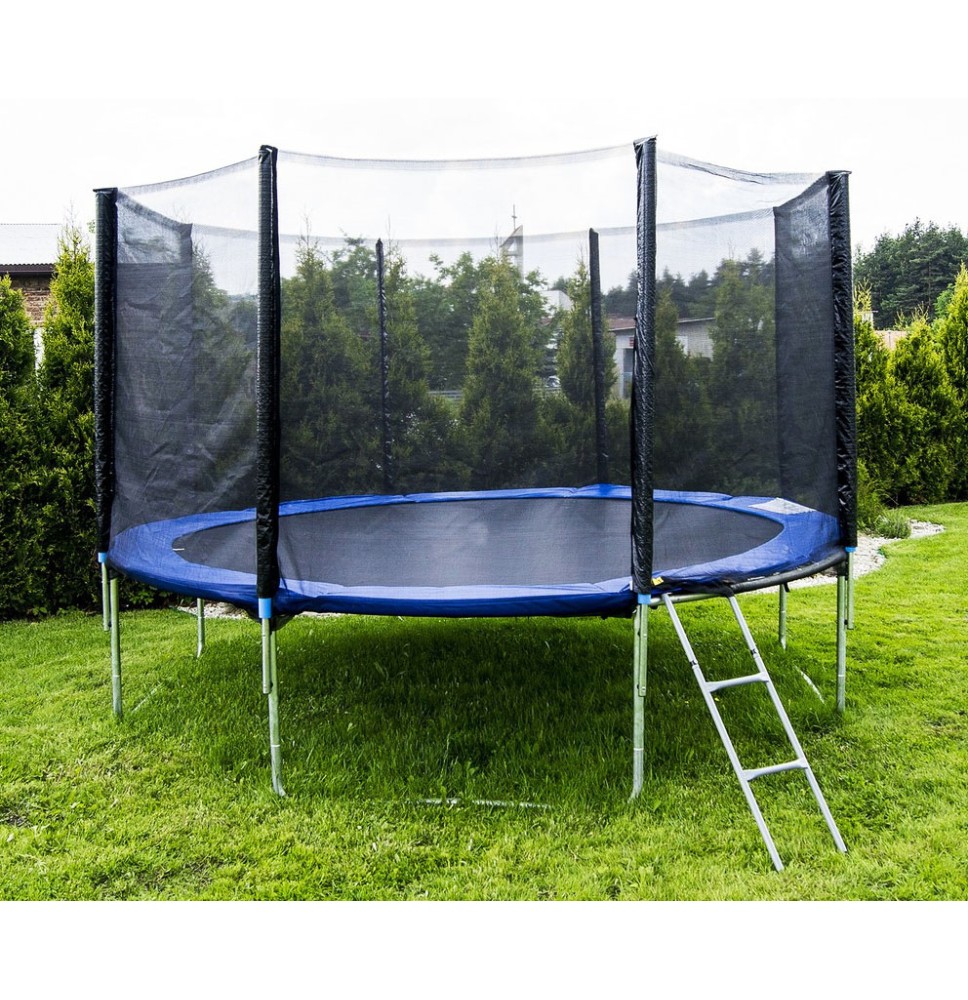 8FT batutas Sports Jump (244 cm) su tinklu ir kopėtėlėmis