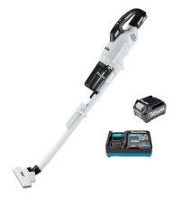 Akumuliatorinis dulkių siurblys MAKITA CL003GZ10+ 40V MAX XGT 2,5Ah, baltas