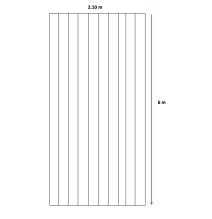 Polikarbonatas 4 mm SUPERMAX