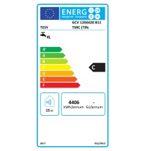 Elektrinis vandens šildytuvas TESY GCV120 vertikalus