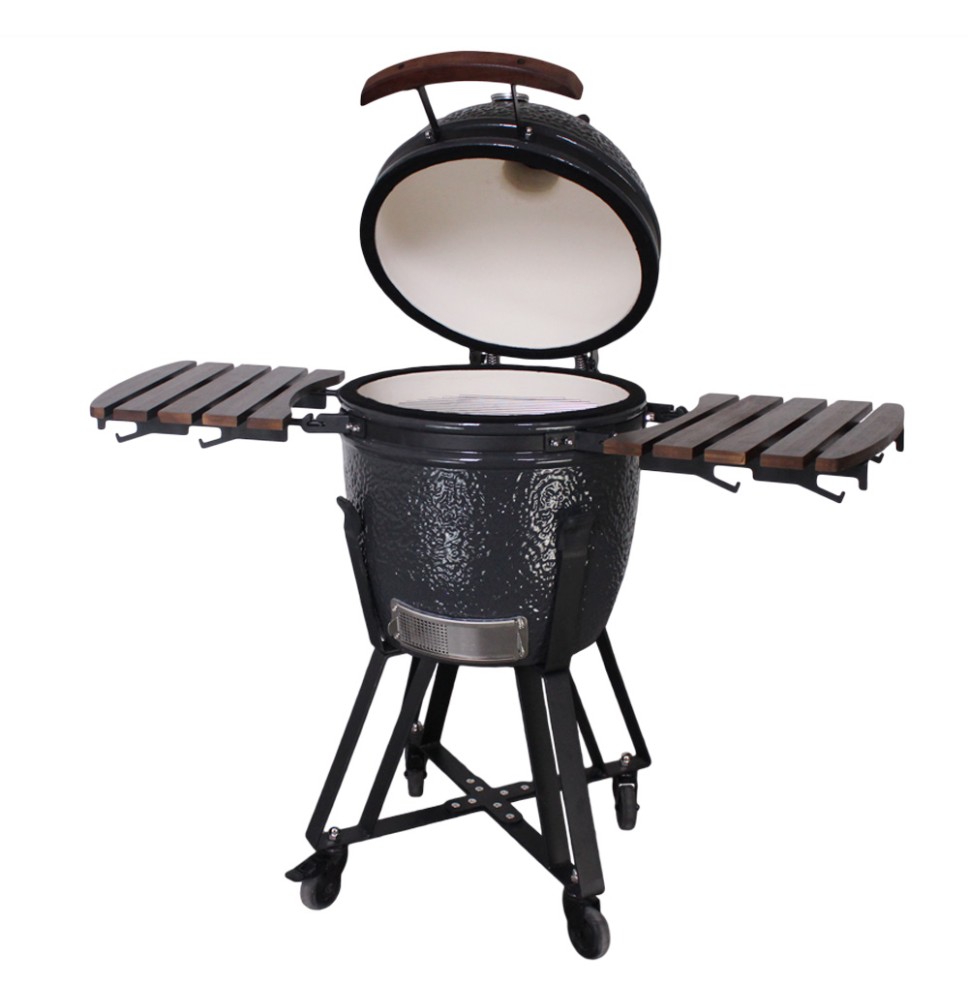 Kepsninė Kamado Media E-21 BBQ Juoda