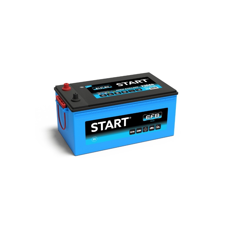 Start EFB 235 Ah 12V 1250A akumuliatorius 514x276x242mm