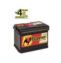 Banner AGM 60Ah 640A RUNNING BULL akumuliatorius 12V 241x175x190mm