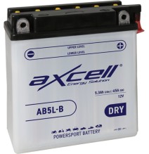 Axcell DRY 5Ah 65A -/+ 12V akumuliatorius 120x60x130mm