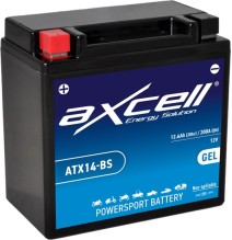 Axcell GEL 12Ah 200A +/- 12V akumuliatorius 150x87x145mm