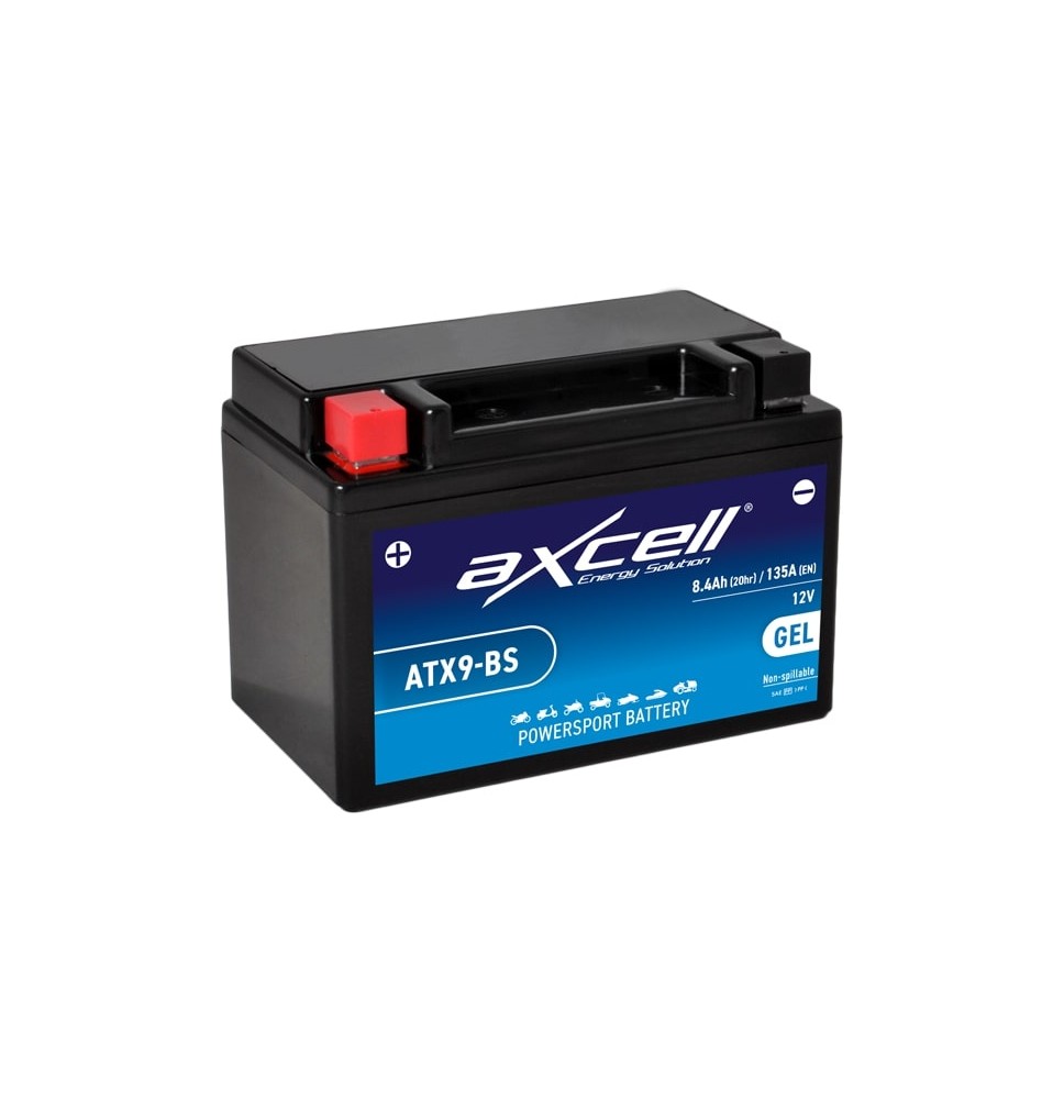 Axcell GEL 8Ah 135A +/- 12V akumuliatorius 150x87x105mm