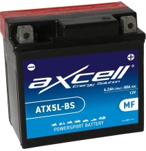 Axcell MF 4Ah 80A  -/+ 12V akumuliatorius 113x70x105mm