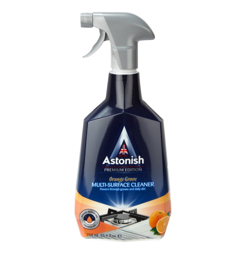 ASTONISH Universalus paviršių valiklis (apelsinų kvapo)750ml