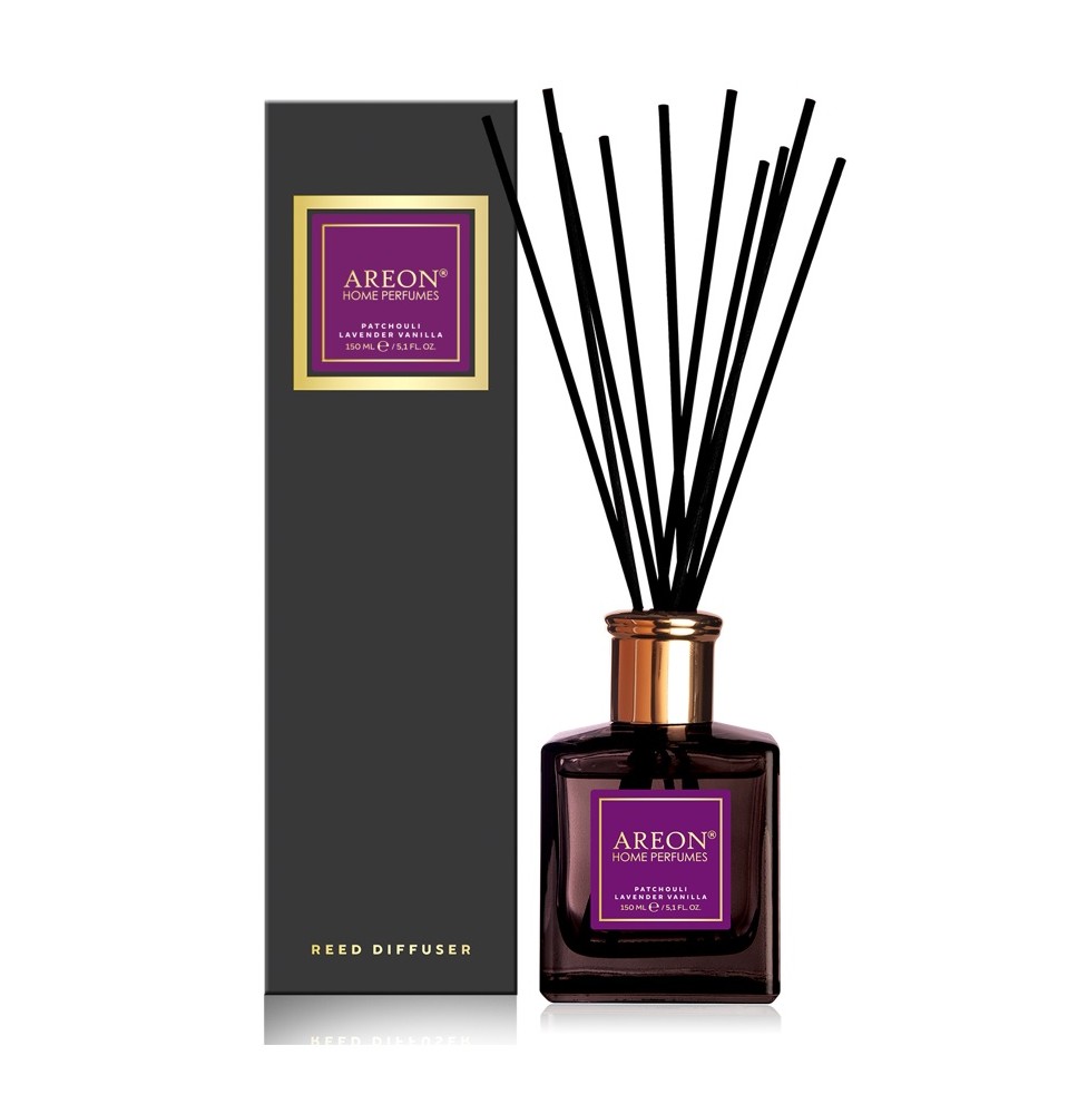 Areon BLACK Patchouli-Lavender-Vanilla oro gaiviklis namams 150 ml