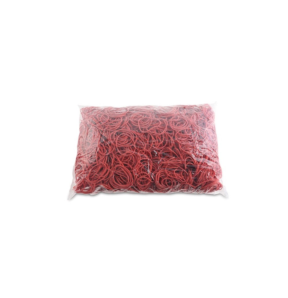 Gumytės 1kg 40mm red