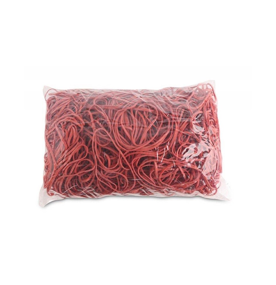 Gumytės 1kg 80mm red