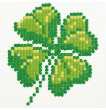 Deimantinė mozaika FOUR LEAF CLOVER 10,2x10,2